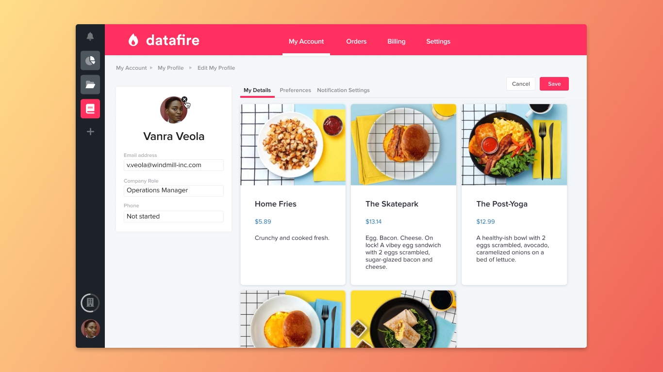 An internal tool built in Stacker